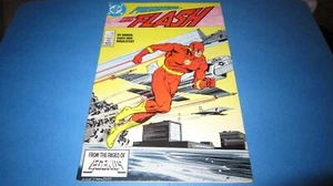 The Flash #1 (June '87)  9.6 DC Comics. White pages. Baron & Guice - Bild 1 von 12