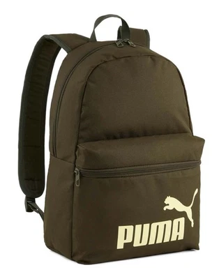 PUMA Phase Backpack Rucksack Rucksack Dark Olive - Gold Moon olivgrün Neu - Bild 1 von 2