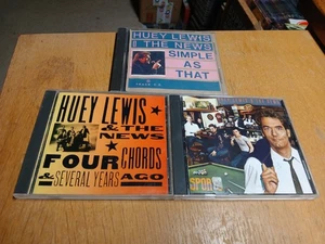 Huey Lewis und die Nachrichten CD Lot/3 So einfach, Sport, vier Akkorde und mehrere... - Bild 1 von 2