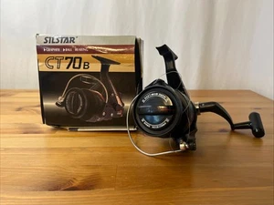 Vintage Silstar CT 70B Kugellager Angelrolle Salzwasserbox und Anleitung - Bild 1 von 7