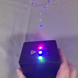 SUNID RGB Laser Light Projector Sound Activated DJ Stage Party Lighting Cube - Picture 1 of 11