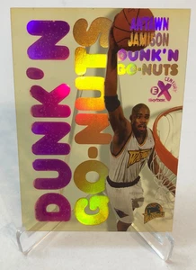 1998-99 Skybox E-X Century Dunk 'N Go-Nuts #11DG Antawn Jamison Rookie RC C#09 - Picture 1 of 8