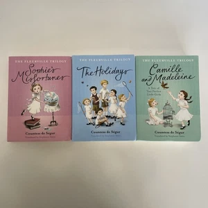 The Fleurville Trilogy 1 2 3 Countess de Segur-Sophie Camille & Madeleine - Foto 1 di 24