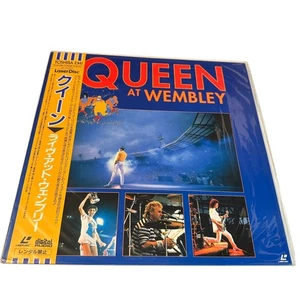 Queen At Wembley Laserdisc LD Japanese Import Obi-Strip - Picture 1 of 3