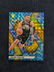 Isaiah Collier 2024-25 Panini Mosaic NBA - Reactive Blue Prizm Rookie - Jazz - Bild 1 von 2
