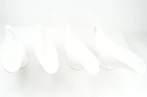 4 x Oneida weiß Bone China Sauciere Servierschale 6 Unzen USA Restaurant Ware - Bild 1 von 6