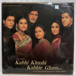 Kabhi Khushi Kabhie Gham Vinyl LP Record Bollywood Rare Hindi Film Ost Indian EX - Picture 1 of 11