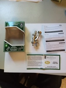 Rompecabezas de metal fundido Hanayama nivel 4 - pernos pisados de metal U y U - Imagen 1 de 8