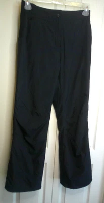 OBERMEYER SZ 4 LADIES SUGARBUSH STYLE 15082 BLACK SKI PANTS EUC - Image 1 of 4