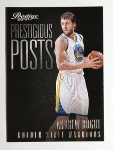 2013-14 Prestige Prestigious Posts #1 Andrew Bogut - Picture 1 of 2