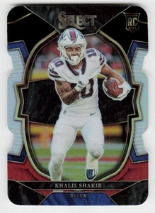 Panini Select #99 2022 Khalil Shakir negro y rojo Prizm troquelado - Imagen 1 de 2