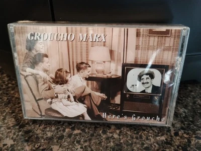 Groucho Marx - Here's Groucho Cassette Brand New Sealed Package - Image 1 of 4