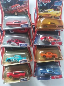 Menge 8 Disney Pixar Cars - Supercharged McQueen Doc Ramone Küken Ferrari  - Bild 1 von 5