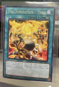 Fire Formation - Tenki (CR) WISU-EN028 Wild Survivors 1st Edition YuGiOh - Picture 1 of 2