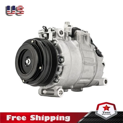 Compresor de aire acondicionado y embrague para 16 BMW X1 X3 2016 BMW X5 3,0 L 198367 todos los motores Foto 1 de 4