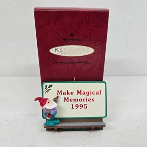 Hallmark Andenken Make Magical Memories Elf Schild Werbetafel 1995 KOCC Expo - Bild 1 von 5