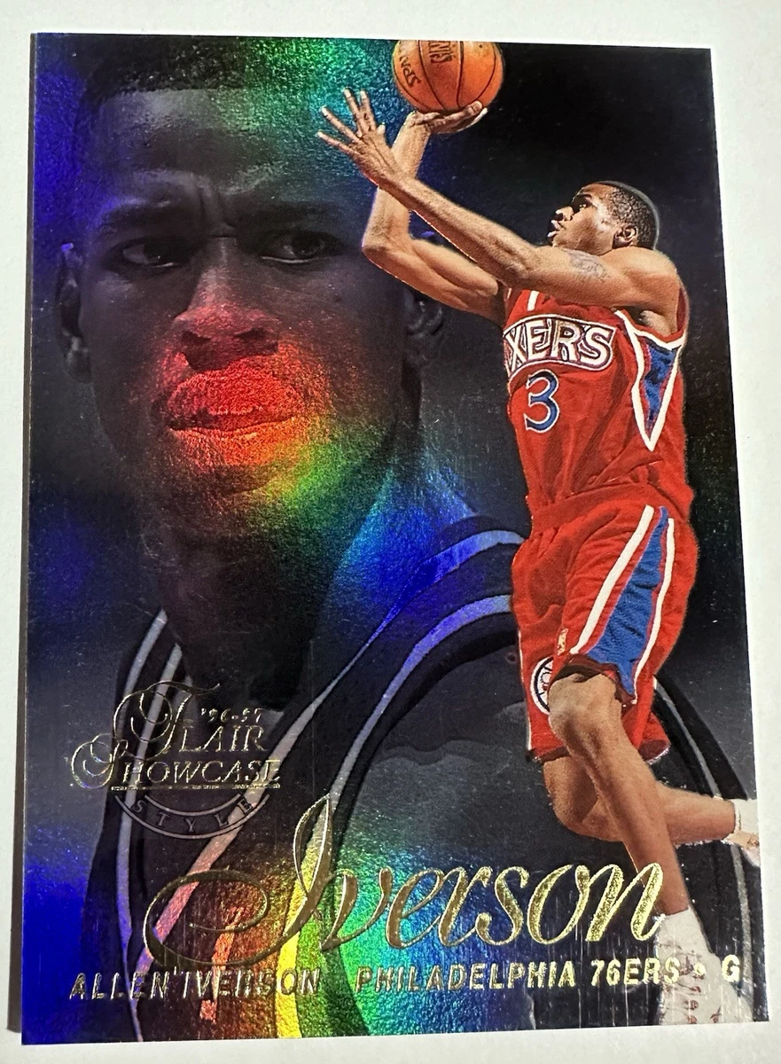 Fleer Allen Iverson Basketball 1996-97 Season Sports Trading Cards
