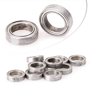 10 piezas 6700ZZ 10x15x4mm mini rodamiento de bolas Deep Groove rodillo motor giratorio rodamiento - Imagen 1 de 9