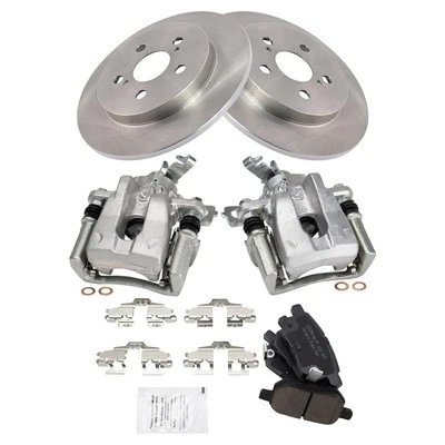 TRQ BKA26459 Disc Brake Kit For Toyota Corolla 2009-2016 Rear 19184919 Foto 1 de 4