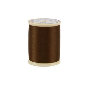 424 So Fine Polyester Thread 3-ply 50wt 550yds Chocolate - Picture 1 of 3