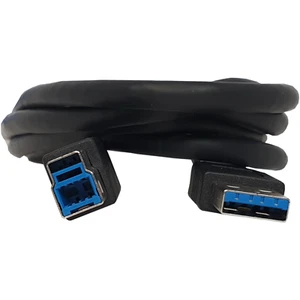 100x Druckerkabel USB-A auf USB-B USB3.0 High Speed Kabel grau, schwarz 1,9-2m - Bild 1 von 2