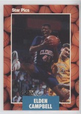 1990 Star Pics Elden Campbell #35 Rookie RC