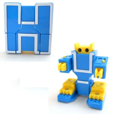 Alpha Bots Letter H Transforms to Robot Transforming Toy Lakeshore Name Initial  - Image 1 of 4