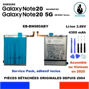 BATTERIA ORIGINALE SAMSUNG EB-BN980ABY GALAXY NOTE 20 5G SM-N980F/DS SM-N981U - Imagen 1 de 10