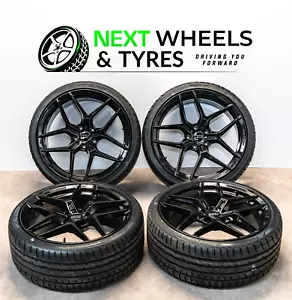 BMW 7 Series 20" inch NXT N9 Flow Forged Alloy Wheels & Tyres package NEW X4 - Picture 1 of 21