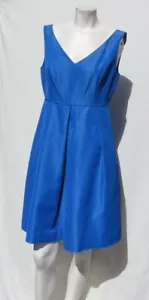 NEW J CREW Blue Classic Faille Sleeveless KAMI Bridesmaid Dress US S 4 fits 4/6 - Bild 1 von 5