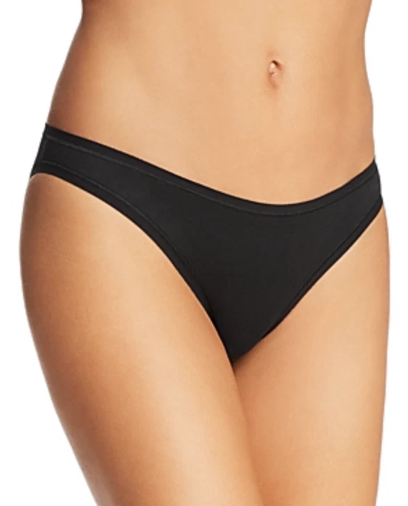 Cosabella Women's Everyday Cotton Low Rise Bikini Panty Black Size S