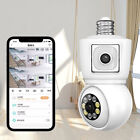 6MP Dual Lens E27 Bulb WiFi PTZ Camera Dual Screen AI Human Tracking Indoor   GF