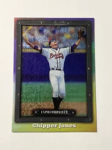 Chipper Jones 1998 Topps Gallery Expresionists #95 Atlanta Braves Salón de la Coruña #4 - Imagen 1 de 2