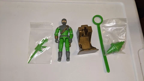 GI Joe 1992 Firefly v2 complete no card no stand Cover