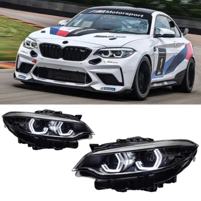 Conjunto de faros LED de xenón/HID Facelift para BMW Serie 2 F23 F22 M2 2014-21  Foto 1 de 4