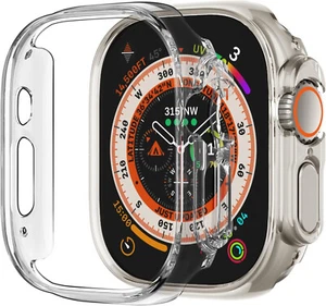 For Apple Watch Case iWatch Series 5/6/7/8/9/10 Screen Protector Cover 44mm 45mm - Picture 1 of 20