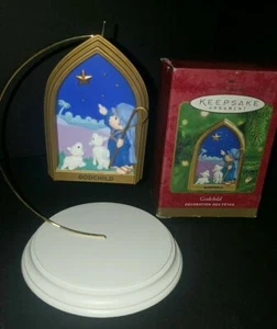Hallmark Godchild Shephard Ornament 2000 by Sue Tague - Picture 1 of 3