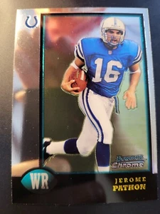 1998 Bowman Chrome Jerome Pathon RC card #9 - Foto 1 di 2