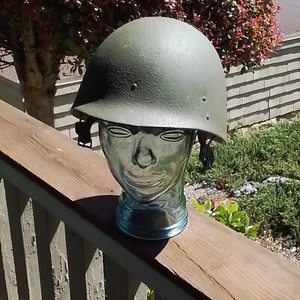 Vietnam War Era U.S. Airborne PARACHUTISTS HELMET LINER VG  w/ Head Webbing - Picture 1 of 7