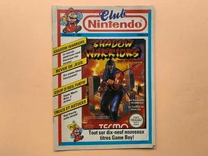 Magazine CLUB NINTENDO Volume 3 1991 Edition 5 SHADOW WARRIORS - Imagen 1 de 10