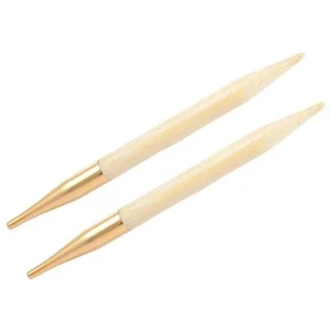 KnitPro Bamboo Interchangeable Circular Knitting Needle Tips Standard 5" - Picture 1 of 4