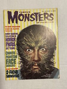 Famous Monsters of Filmland #28 May 1964 - Warren, Bela Lugosi, Lon Chaney