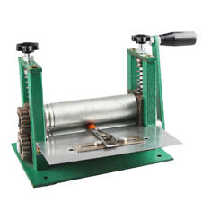 Máquina de dibujo de cuero operada a mano máquina cilindro pegadora de cuero