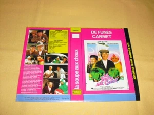 JAQUETTE VHS La Soupe aux choux Louis de Funès Jean Carmet Jacques Villeret - Picture 1 of 1