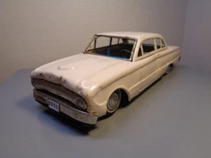BANDAI JAPAN LATTA VINTAGE 1962 FORD FALCON OGGETTO MOLTO RARO OTTIME CONDIZIONI - Foto 1 di 9