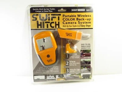 Swift Hitch - Wireless Backup Camera System - SH01/SHO1, NEW SEALED - Image 1 of 4