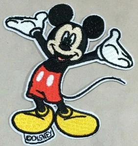 Parche Termoadhesivo | Mickey Mouse Disney | Bordado | 75x83 mm | Patch - Imagen 1 de 1