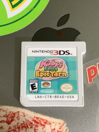 Kirby's Extra Epic Yarn (Nintendo 3DS) XL 2DS Game Only