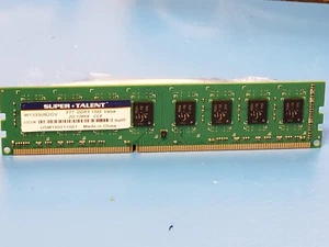 Super Talent W1333UB2GV DDR3-1333 2Gb/128X8 CL9 Value Memory - Picture 1 of 1