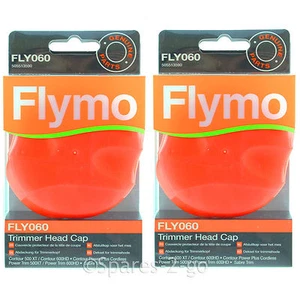 2 FLYMO Contour 500 500E 500XT 600HD Strimmer Trimmer Head Cap  FLY060 - Picture 1 of 4